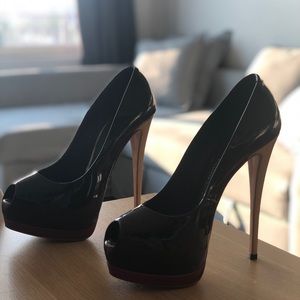 Giuseppe Zanotti peep toe heels, never worn.